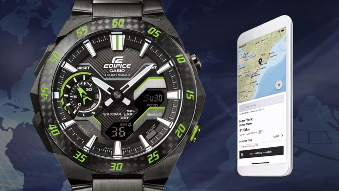 Casio ECB-2200RC-1A3DF Saat
