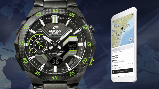 Casio ECB-2200RC-1A9DF Saat