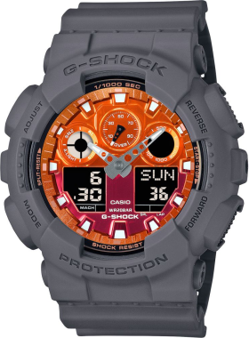 Casio GA-100FL-8ADR Saat