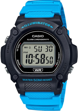 Casio W-219H-2A2VDF Saat